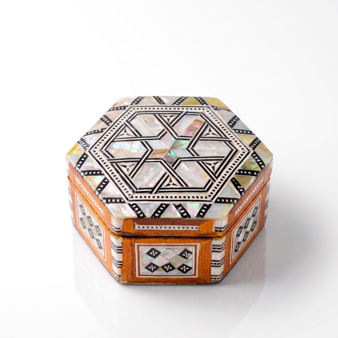 Khatam Mini Hexagon Box