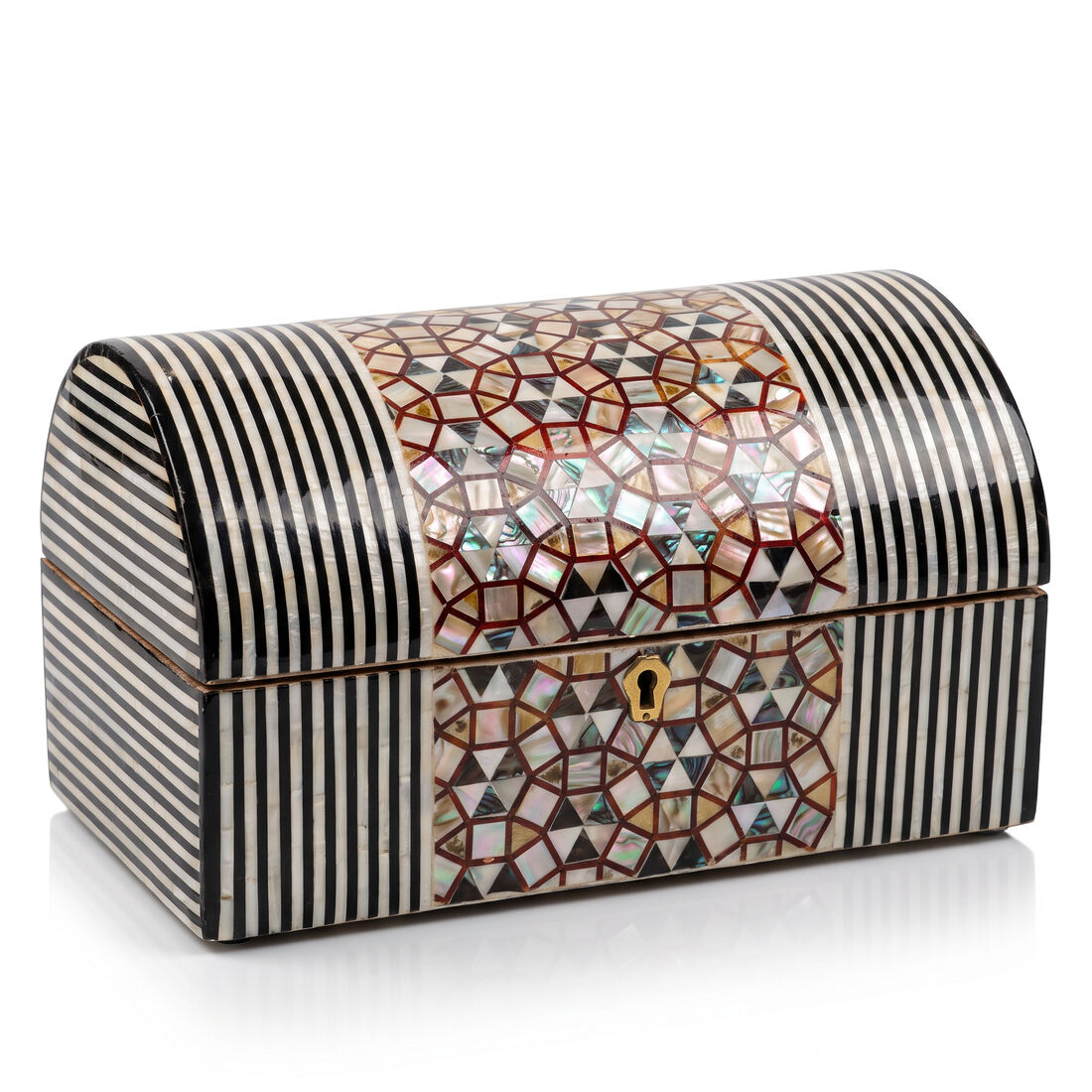 Striped Khatam Chest