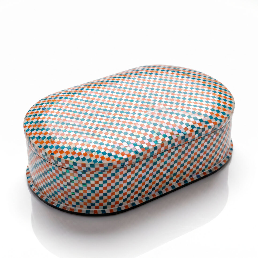 Oval Mosaic Box